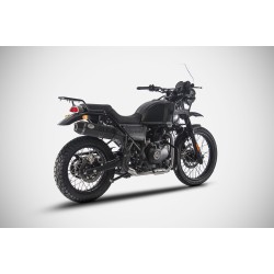 Zard Uitlaatdemper High Mount RVSAluminiumCarbon | Royal Enfield Himalayan