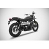 Zard Uitlaatdempers Six Days RVS | Triumph Scrambler 900