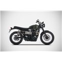 Zard Exhausts RVS | Triumph Scrambler 900