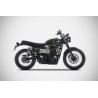 Zard Uitlaatdempers RVS | Triumph Scrambler 900