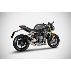 Zard Exhaust Titanium/Carbon | Triumph Scrambler 1200