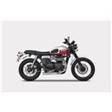 Zard Full Exhaust System 2-1 Cross RVS | Triumph Bonneville