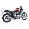 Zard Uitlaatsysteem 2-1 Conisch RVS | Triumph Bonneville