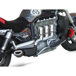 Zard Uitlaatdempers Penta Aluminium | Triumph Rocket III
