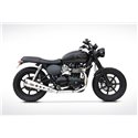 Zard Full Exhaust System 2-1 Special Edition Low Mount RVS | Triumph Bonneville