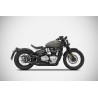 Zard Downpipes 2-2 RVS | Triumph Bobber