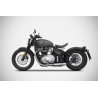 Zard Exhausts Short RVS | Triumph Bobber