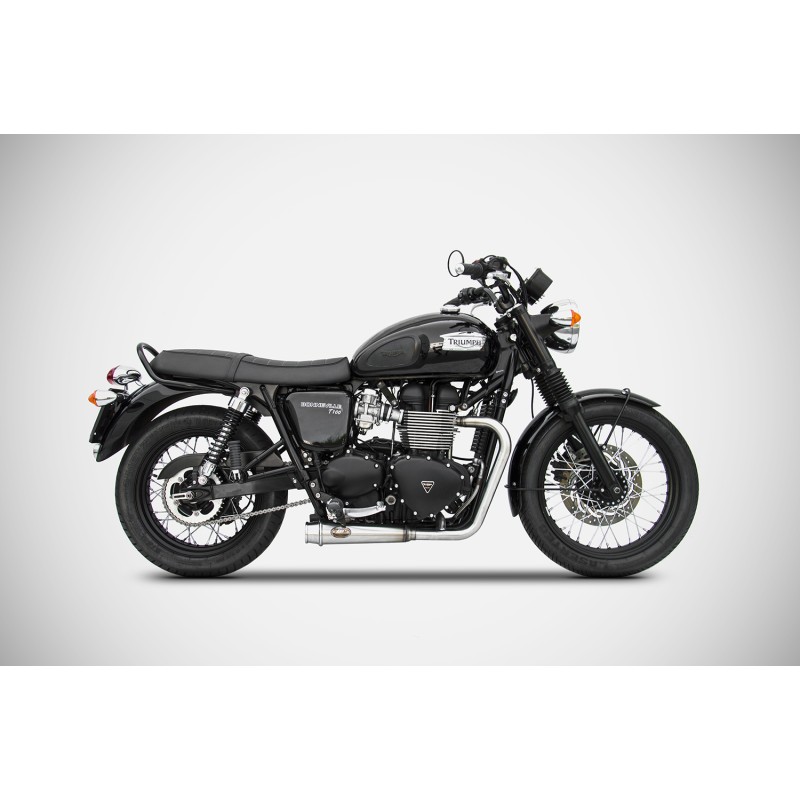 Zard Uitlaatsysteem 2-2 RVS | Triumph Bonneville