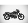 Zard Full Exhaust System 2-2 RVS | Triumph Bonneville