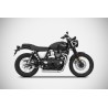 Zard Uitlaatsysteem 2-1 Conisch Low Mount RVS | Triumph Scrambler 900