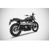 Zard Full Exhaust System 2-1 Limited Edition High Mount RVS | Triumph Scrambler 900