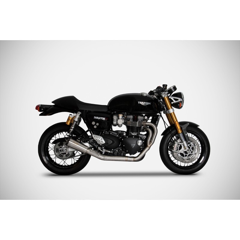 Zard Uitlaatsysteem 2-1 SP Version RVS | Triumph Speed Twin