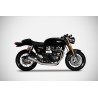 Zard Uitlaatsysteem 2-1 SP Version RVS | Triumph Speed Twin