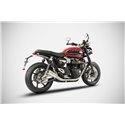 Zard Exhausts SP Version RVS | Triumph Speed Twin