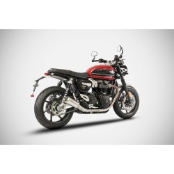 Zard Uitlaatdempers SP Version RVS | Triumph Speed Twin