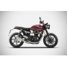 Zard Exhausts SP Version RVS | Triumph Speed Twin