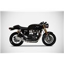 Zard Exhausts SP Version RVS | Triumph Speed Twin