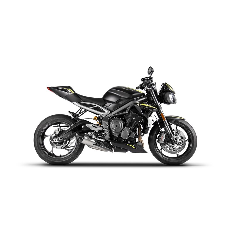 Zard Exhaust Titanium/Carbon | Triumph Street Triple 765