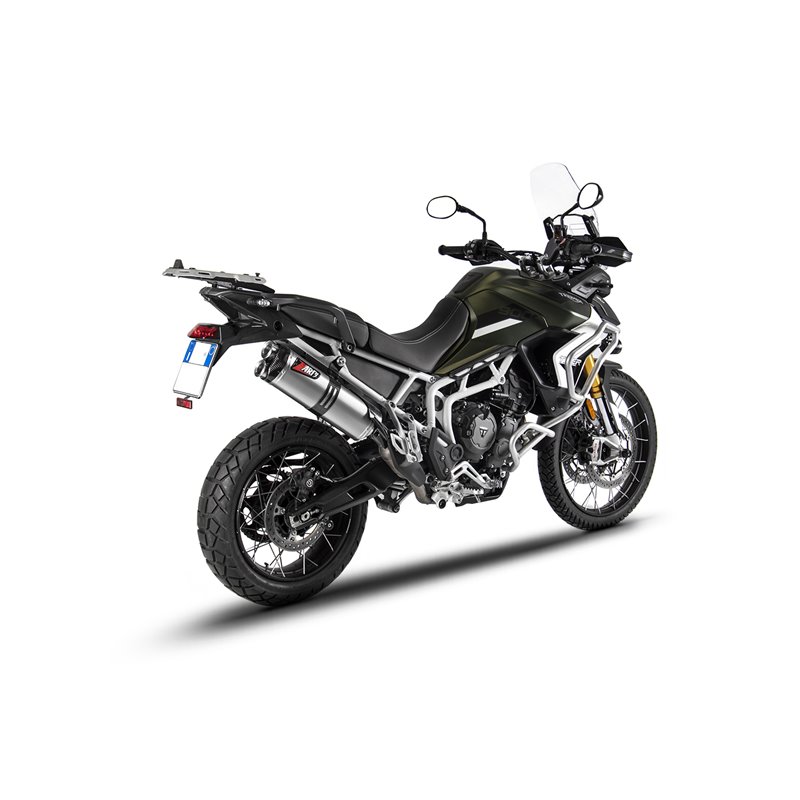 Zard Exhaust Titanium/Carbon | Triumph Tiger 900