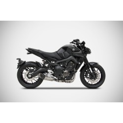 Zard Uitlaatsysteem 3-1 Basso RVSCarbon | Yamaha MT09/Tracer