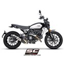 SC-Project Exhaust CR-T titanium (grid) Ducati Scrambler 800