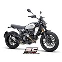 SC-Project Exhaust CR-T titanium (grid) Ducati Scrambler 800