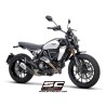 SC-Project Exhaust CR-T titanium (grid) Ducati Scrambler 800