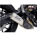 SC-Project Exhaust CR-T titanium (grid) Ducati Scrambler 800