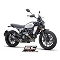 SC-Project Exhaust CR-T carbon (grid) Ducati Scrambler 800