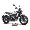 SC-Project Exhaust CR-T carbon (grid) Ducati Scrambler 800