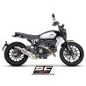 SC-Project Uitlaat Rally-S titanium | Ducati Scrambler 800