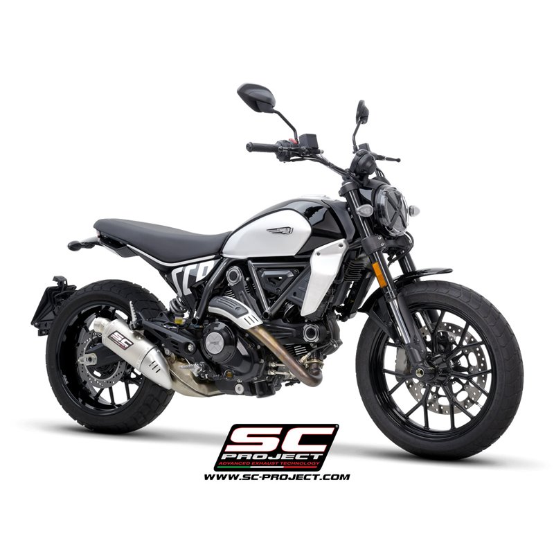 SC-Project Exhaust Rally-S titanium | Ducati Scrambler 800