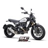 SC-Project Uitlaat Rally-S titanium | Ducati Scrambler 800