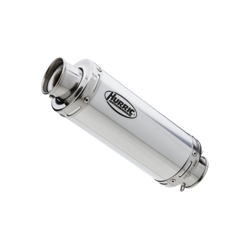 Hurric silencer Supersport silver | KTM Duke-RC/ Husqvarna Svartpilen-Vitpilen