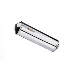 BOS Silencer Oval 120S Stainless Steel polished Suzuki GSF650/1250 Bandit