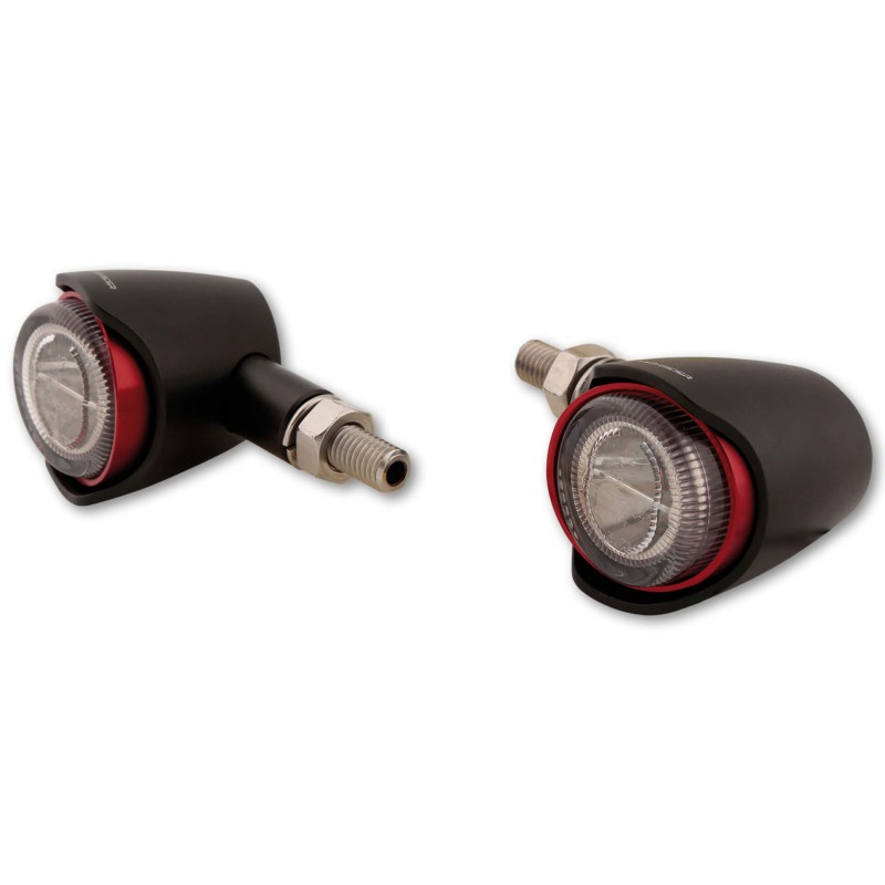 Highsider knipperlichten + achterlicht Akron-X LED rood