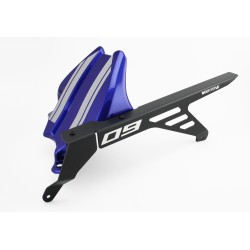 Bodystyle Hugger Rear with alloy chain guard | Yamaha MT-09/SP blue/gray