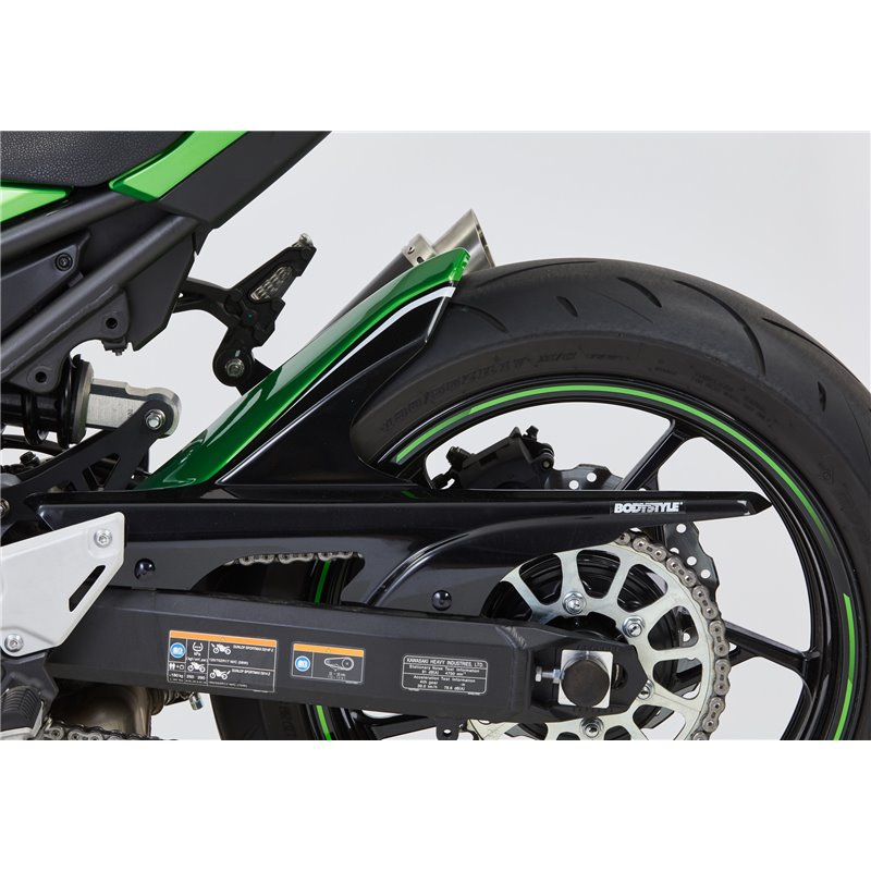 Bodystyle Hugger Achterzijde Kawaski Z900 wit