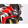 Bodystyle Handkappen (Guards) CRF1000L AFRICATWIN mat zwart