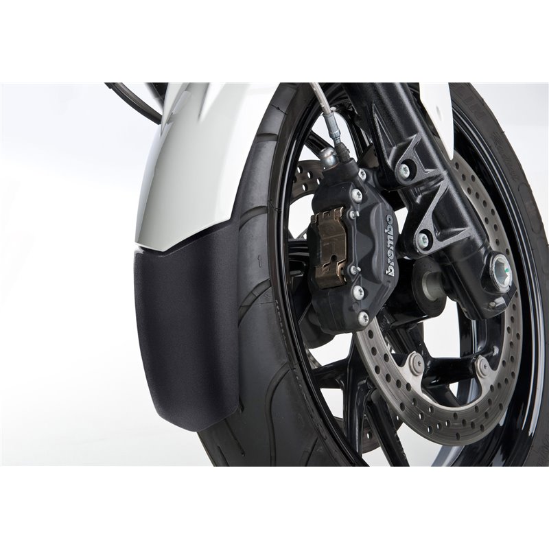 Bodystyle Spatbordverlenger voorzijde Ducati Multistrada 1200/S mat zwart 