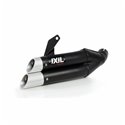 IXIL Full exhaust system Hyperlow Dual XL | Yamaha MT09 (+SP) | black