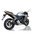 IXIL Silencer Hyperlow Dual XL | Honda CB500/CBR500R | black