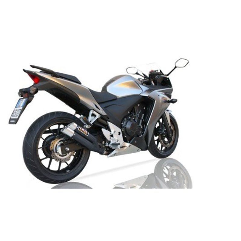 IXIL Silencer Hyperlow Dual XL | Honda CB500/CBR500R | black