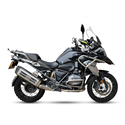 IXIL Uitlaatdemper MXT | BMW R1200/1250GS | zilver