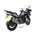 IXIL Uitlaatdemper MXT | BMW R1200/1250GS | zilver