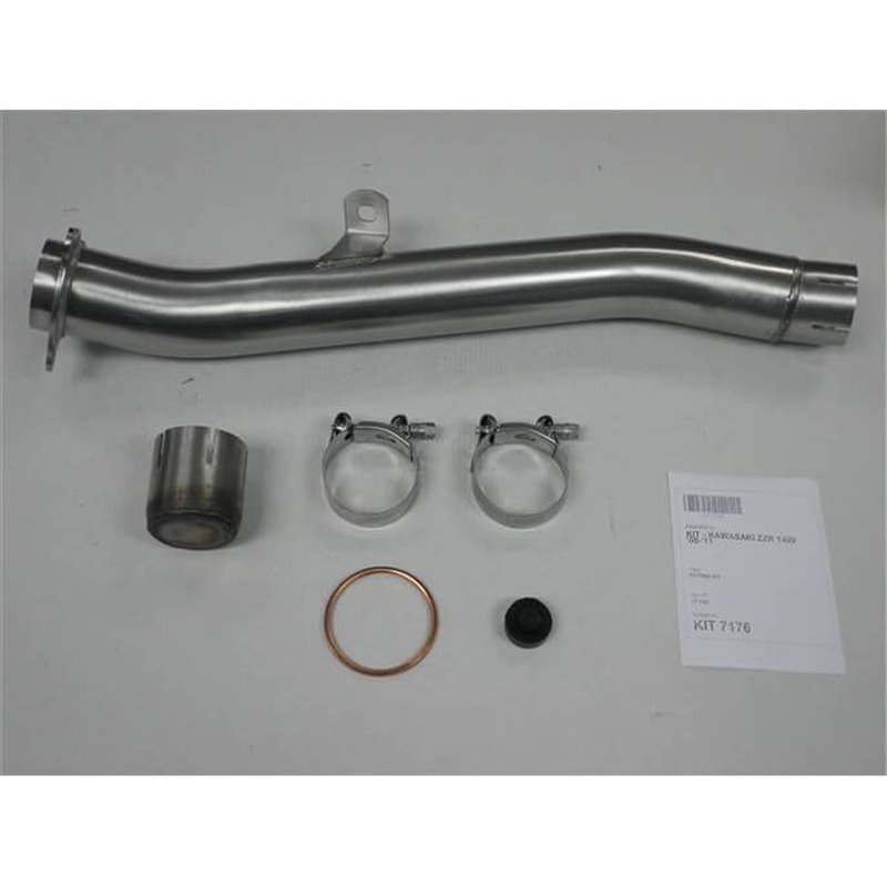 IXIL Adapter tube, ZZR 1400, 08-11,,, 2-1 Systems right