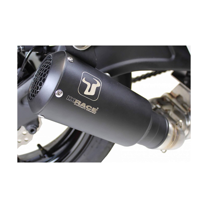 IXRACE MK2 rear silencer, Suzuki GSX-S 750, 16-, GSR 750, 11- (Euro 3+4+5)