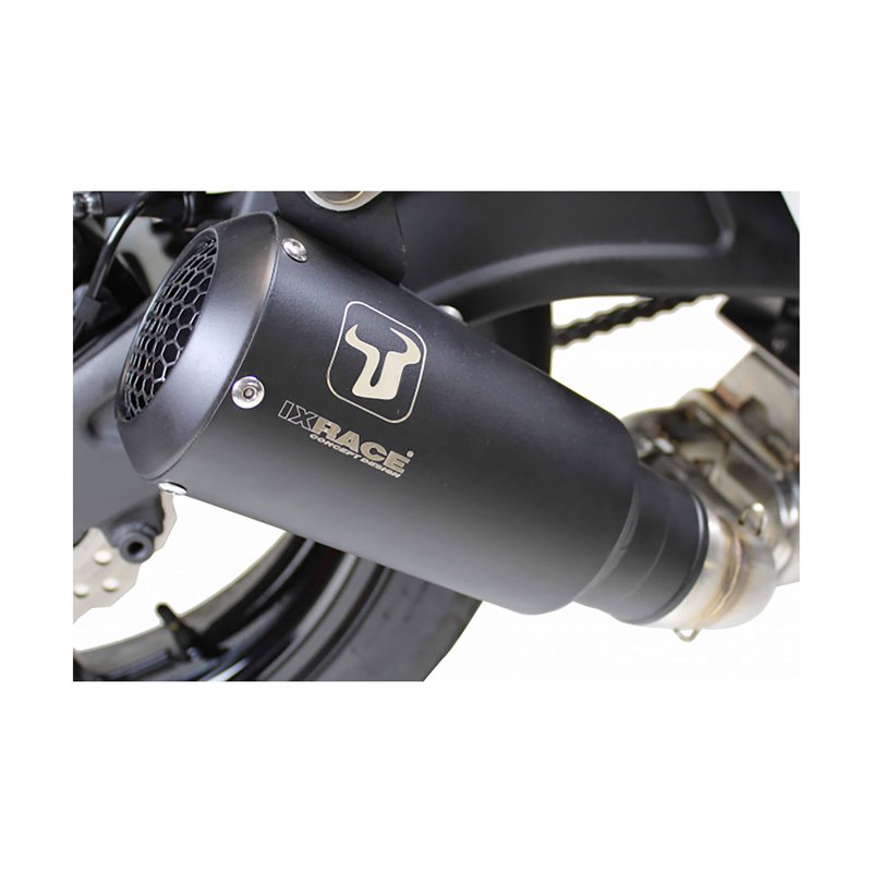 IXRACE MK2 rear silencer, CB 750 HORNET, 23- (RH12) (Euro5)