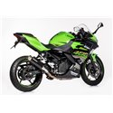 Shark Uitlaat SRC-4 S.S. | Kawasaki Ninja 400/Z400 | zwart