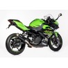 Shark Uitlaat SRC-4 S.S. | Kawasaki Ninja 400/Z400 | zwart